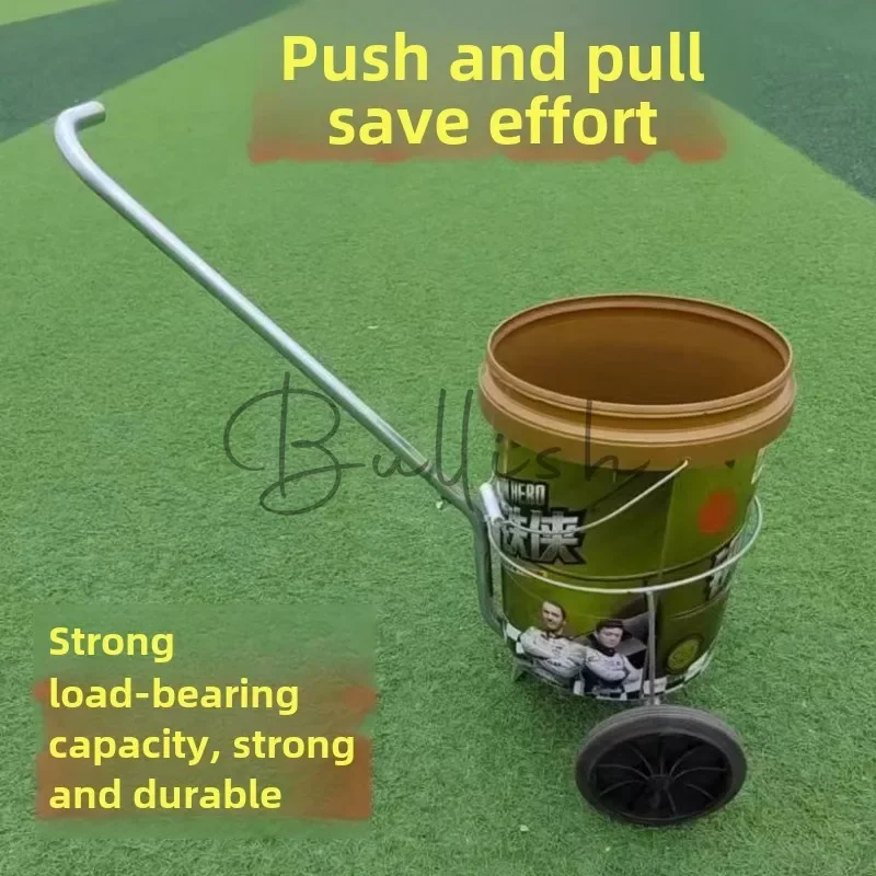 Household water pouring trolley Hand-pulled garbage truck Portable garbage Rural dirty water pouring artifact