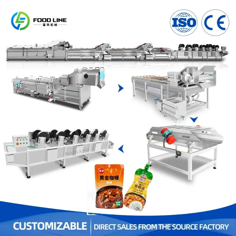 Customized Industrial Water Bath Tunnel Food Pasteurizer Juice Pasteurization Line Integrated with Cooling and Drying System