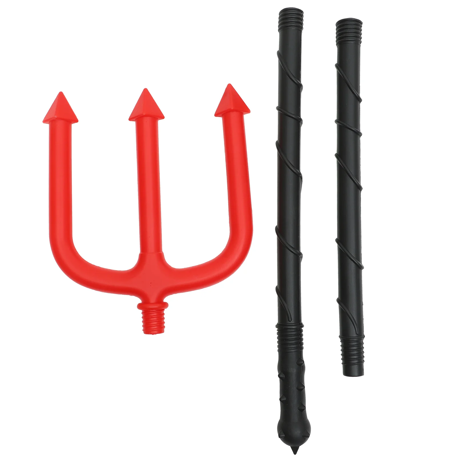 

Halloween Fork Textured Prop Decorative Pitch Demon Plastic Decoration Costume Accessories