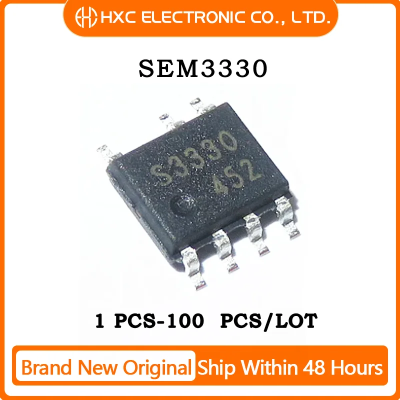 

5PCS/10PCS/50PCS/100PCS 100% New S3330 SEM3330 sop-7 Chip