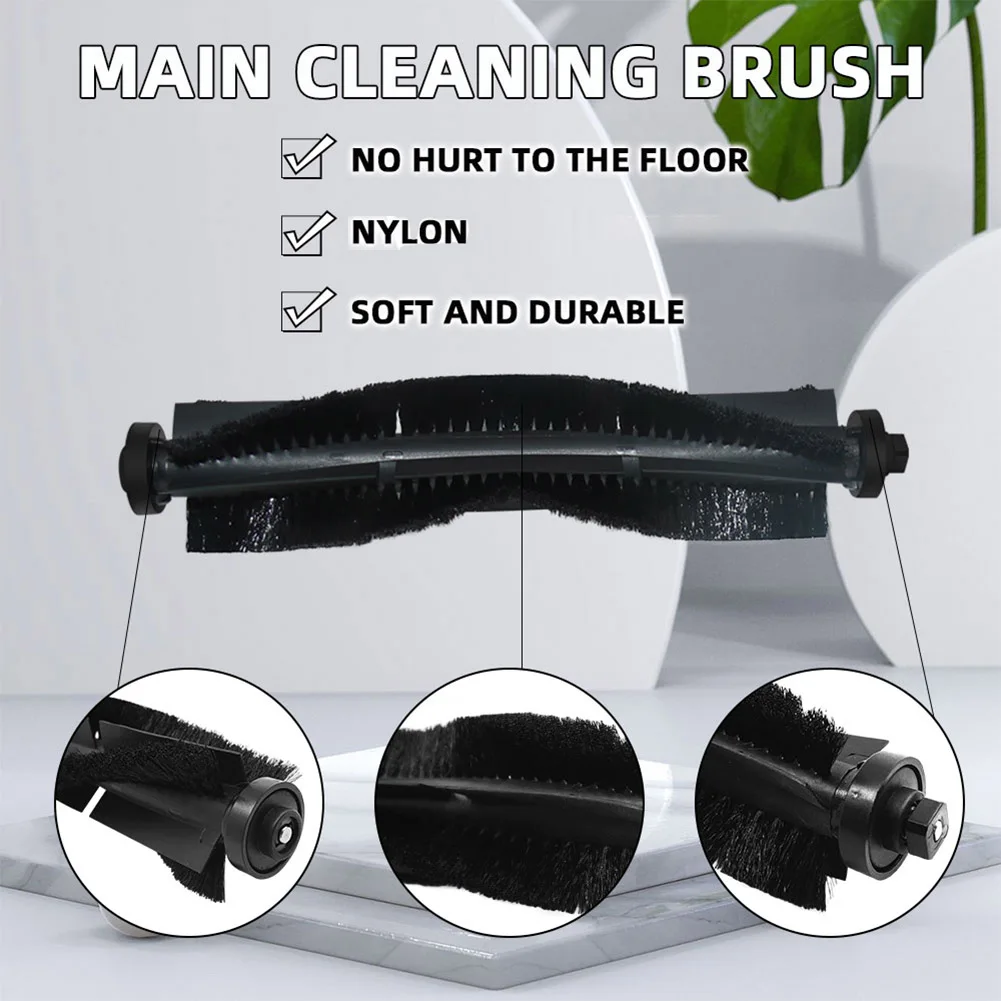 Hepa Filter Main and Side Brushes Mop Cloth Replacement for 360 S5 / S7 / S7 Pro Robot Vacuum Cleaner Sweeper Parts