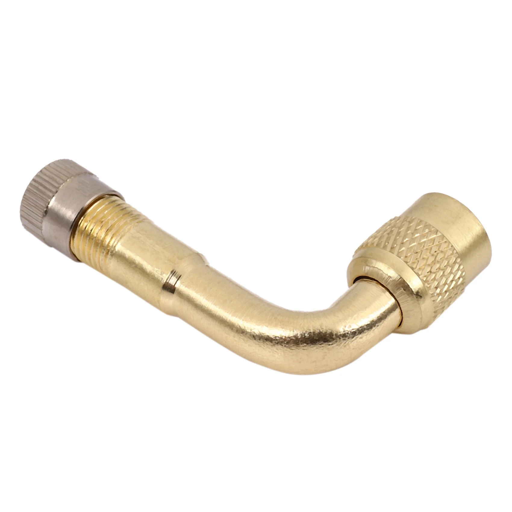 

4 Pcs Valve Extension Valve Tire Brass 90 Degree Universal For Truck Car Motorcycle