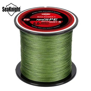 SeaKnight Brand 4 Strands Braided Fishing Line 8-100LB Multifilament PE Wire 300M 500M 1000M Freshwater Saltwater Fishing Pesca 1