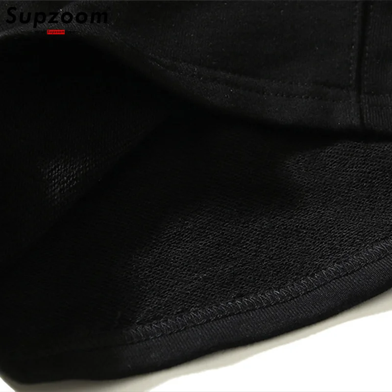 Supzoom 2024 New Arrival Top Fashion Cotton Elastic Waist Three-dimensional letters Trend Loose Legged Summer Casual Men Shorts