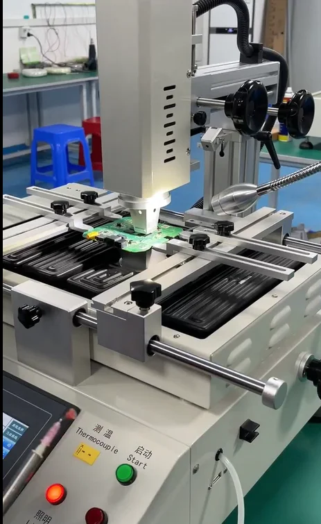 LY-R5860 Hot Air BGA Rework Station Optional Laser Alignment Soldering Desoldering Reballing Machine for PCB SMD IC Mainboard