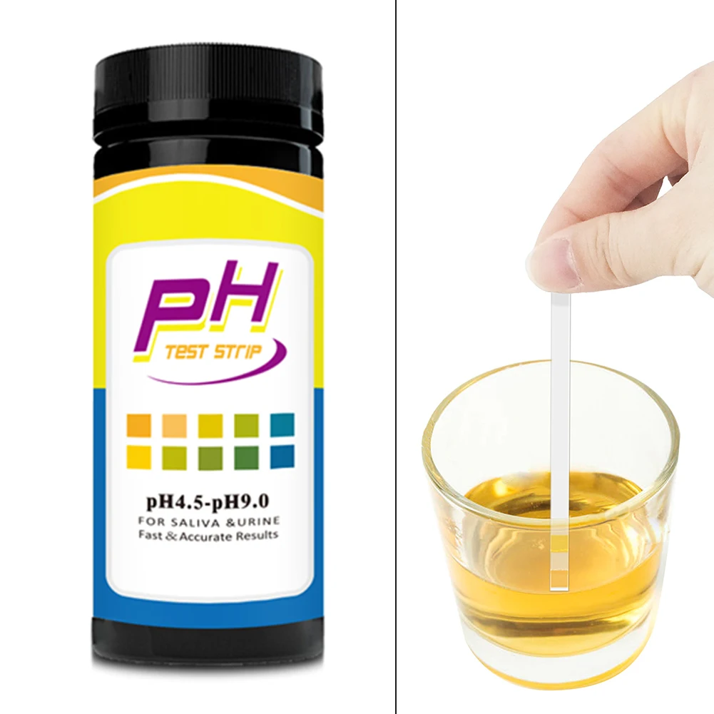 Health Assessment PH Test Strips Saliva Test Strips Testing Kit User-friendly Instructions 100 Test Papers For Health Analysis
