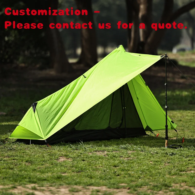 

custom.Custom-Made BC Outdoor Camping Tent Green Series 15D Oxford Fabric Four-Season Waterproof Foldable Lightweight Ultr