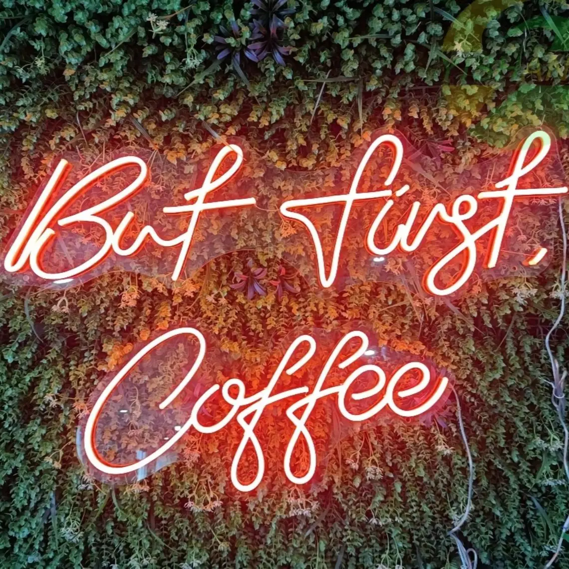 Coffee Neon Sign Custom Neon Signs Coffee Shop, But First Customized Store Neon Sign, Store Wall Art Neon Sign Decoration