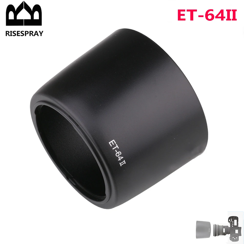 

ET-64II Plastic Camera Lens Hood Shade Suitable for canon EF-S EF 75-300mm F/4.0-5.6 IS USM Lens