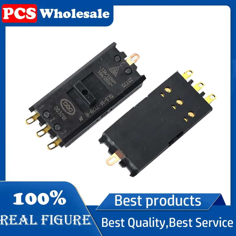 Original SLS-14-717B-B hair dryer sliding switch 4-pin 3-position 0-1-2-310A 250V 13A125V