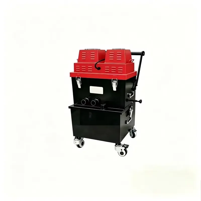 Dual Motor 1500W*2 Industrial Vacuum Cleaner 40L Integrated Bucket Dust Extractor for Floor Grinder Concrete Grinding