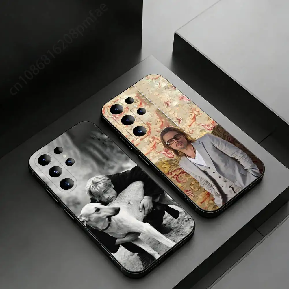 Actor B-Brad P-Pitt Phone Case For Samsung Galaxy S26,25,24,23,22,21,20Plus Ultra