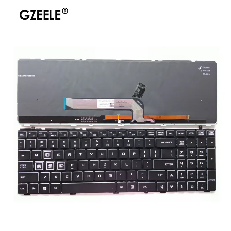 

NEW for mechanician T90 PLUS-TG65T X3-S X8Ti-s P-760 Laptop Keyboard English US