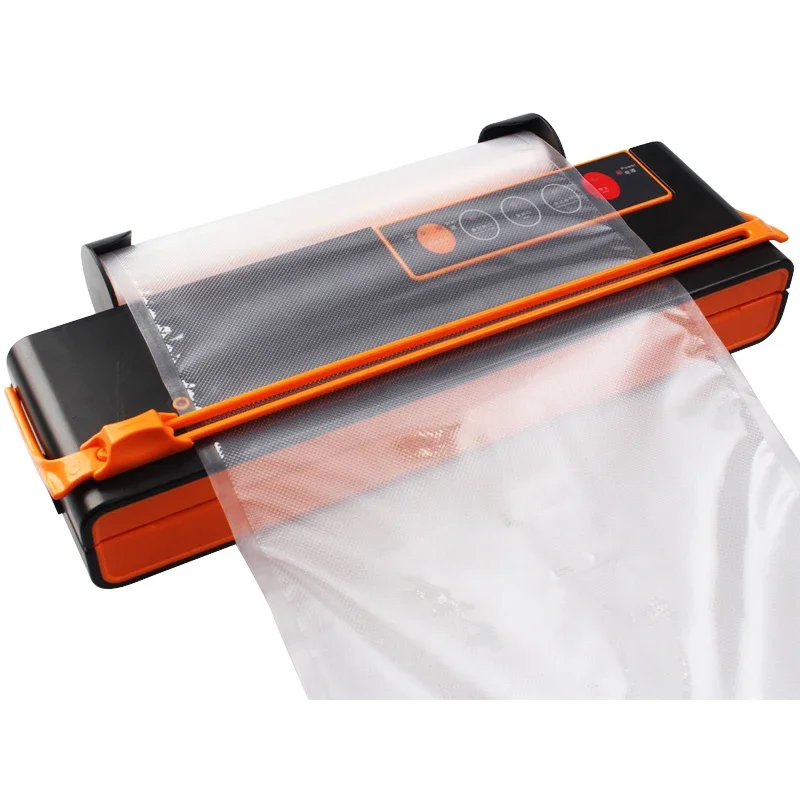 ATWFS Vacuum Sealer Sealing Machine Packing Machine Packaging Food Saver Automatic Cutting Vacuum Bag 10pcs for free