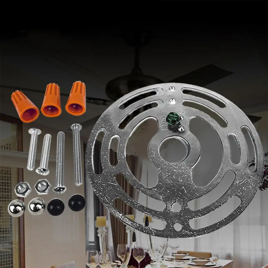 Universal Light Crossbar Light Fixture Mounting Bracket Ground Screw Acorn for Mount Wall Light Ceiling Light Chandelier