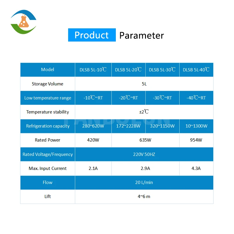CHKJ Laboratory Factory 5L Chemical Low Temperature Recirculating Glycol Small Mini Chiller
