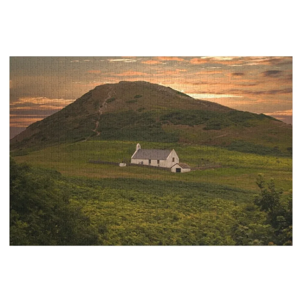 Mwnt at Sunset Jigsaw Puzzle Custom Wood Wooden Name Puzzle