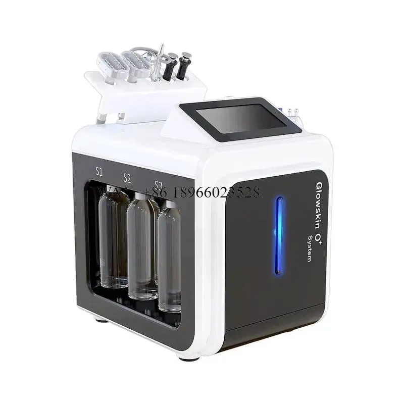 WMWMNU Multifunctional 8 in 1 Oxygen and Ultrasonic Facial Desktop Unit for Care