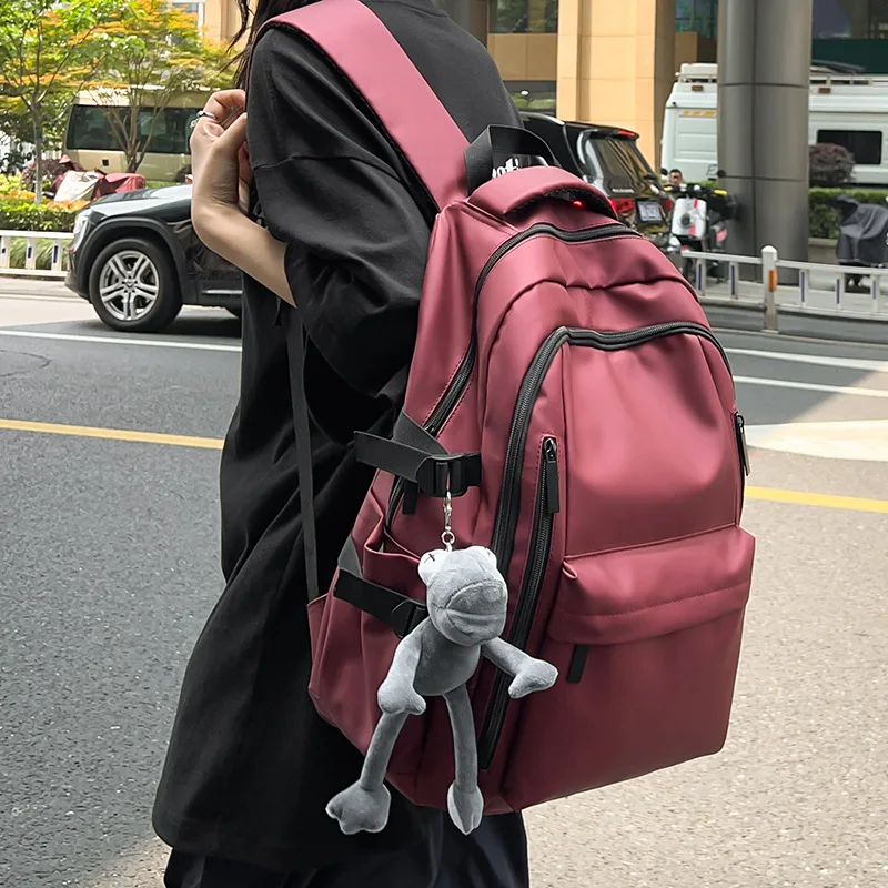 

Уличная большая водонепроницаемая мужская дорожная сумка Capaci TEMPERATURE, студенческая сумка для книг, нейлоновый материал, застежка-молния, современный нейтральный Sle