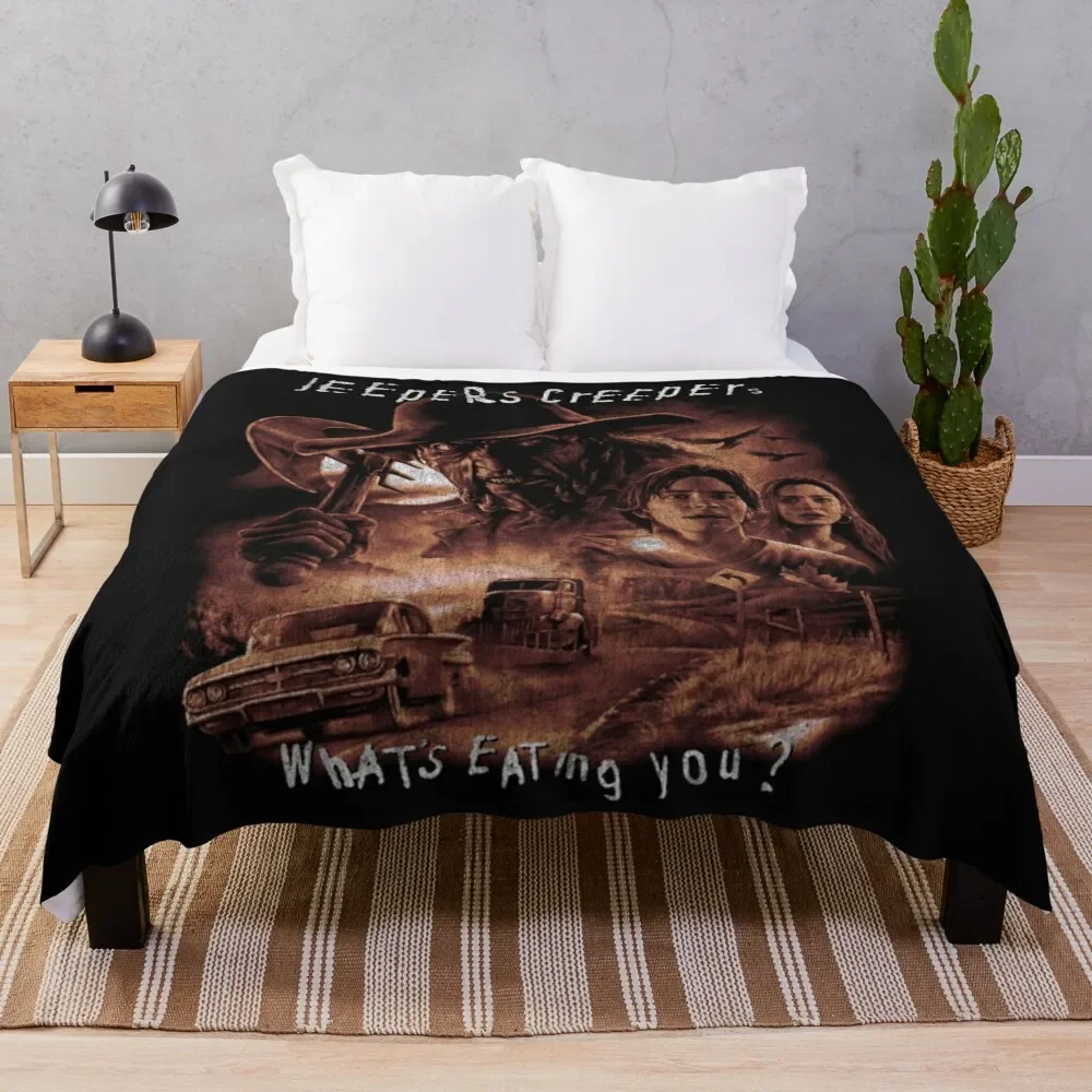 Jeepers Creepers Throw Blanket Thermals For Travel Hairy Sofa Blankets