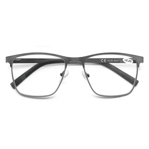 MODFANS Blue Light Reading Glasses for Men Metal Frame Computer Readers Presbyopia Magnifier Lens Eyewear Diopter +0.75 to +4.0 - Image 9