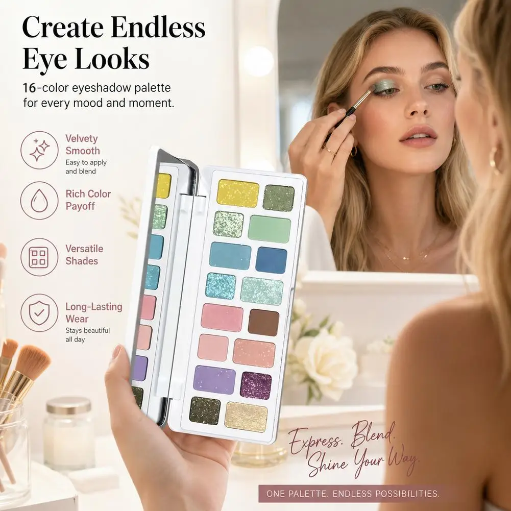 Capel Begonia Oil Painting Wind Pink Brown Eyeshadow Plate Pearlescent Matte Low Saturated Earth Tones for Artists And Art Lover