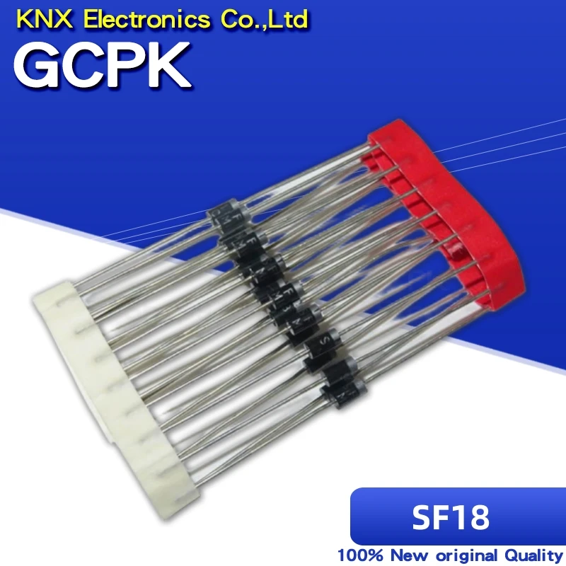 100 Uds SF18 DIP Shottky barrera rectificadores 100V/1A diodo rectificador nuevo Original
