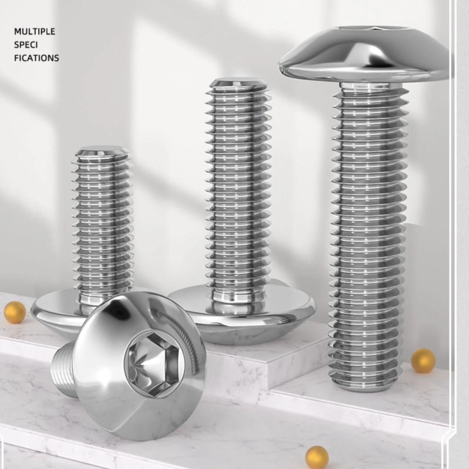 2/50Pcs M2 M2.5 M3 … - image