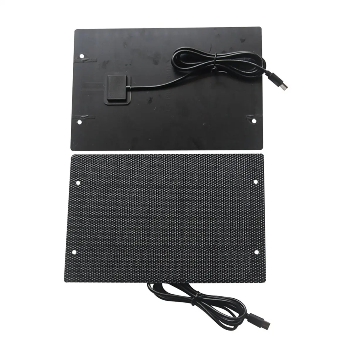 N05R 5W 5V ETFE Solar Panel Charger Type-C Output Solar Power Bank for Mobile Phone Security Camera Courtyard Streetligh