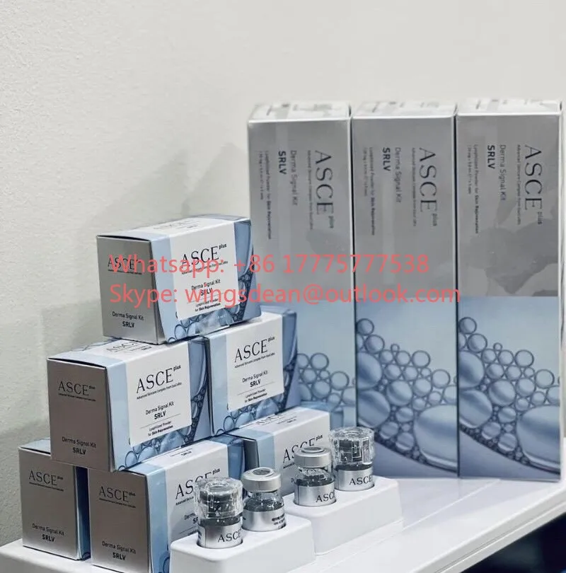 Venda quente ASCEs Plus SRLVs Skinbooster para cuidados com a pele do rosto Exosomas Rejuvenescimento da pele Anti Acne