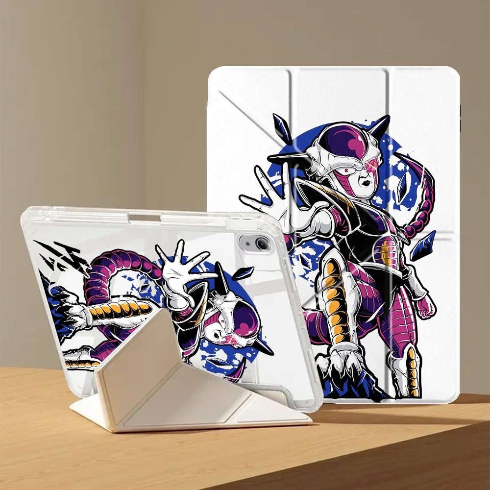 Dragons Balls Warrior With Pen Slot Cover Tablet Case For Samsung Galaxy Tab S10 Lite S7 FE A8 A9 Plus S8 A11 S9 Plus