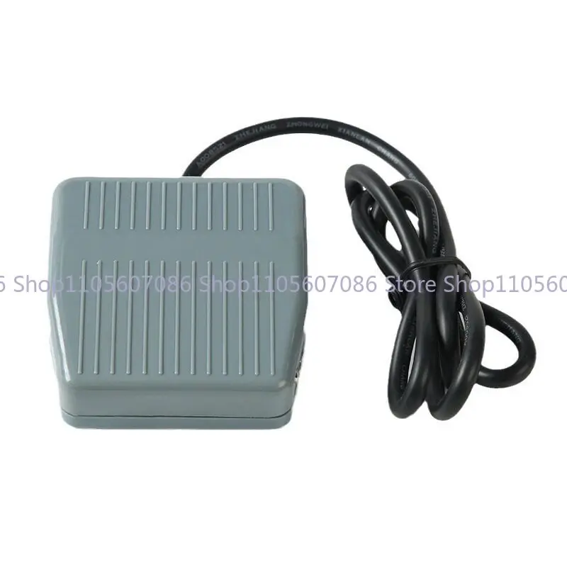 

TFS-201/TFS-1 Foot Switch Self-reset Iron Shell with Wire 2 Meters Machine Tool Punch Spot Welding Machine Accessories