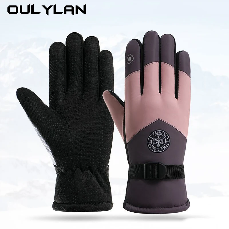 Ski Gloves Winter Gloves For Women Men Snowboard Mittens Touchscreen Gloves Snowmobile Motor Waterproof Thermal Snow Gloves