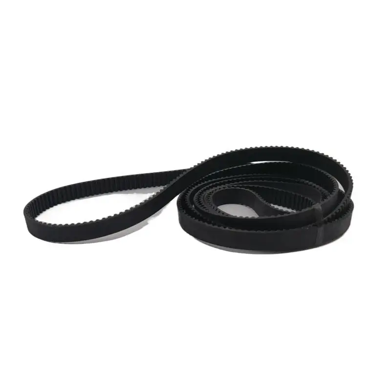 S2M 140 Synchronous Belt S2M-10 Closed-loop Rubber Timing Belts Width 6mm 12mm 10mm STD Black Timing Belt Length 140mm