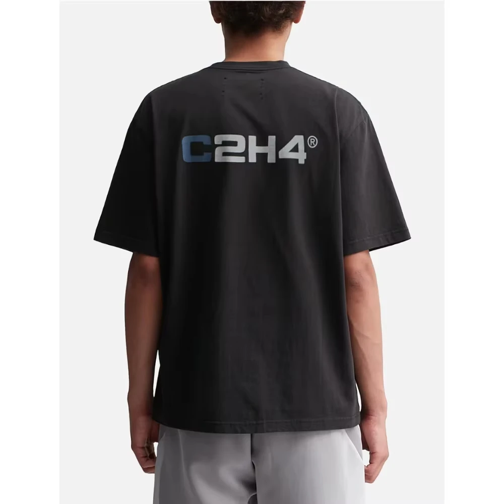 C2H4 2024 New Men's T-shirt Luxury Brand Clothes Harajuku Y2k Graphic T Shirts Men Customized T Shirts Free Shipping Printed