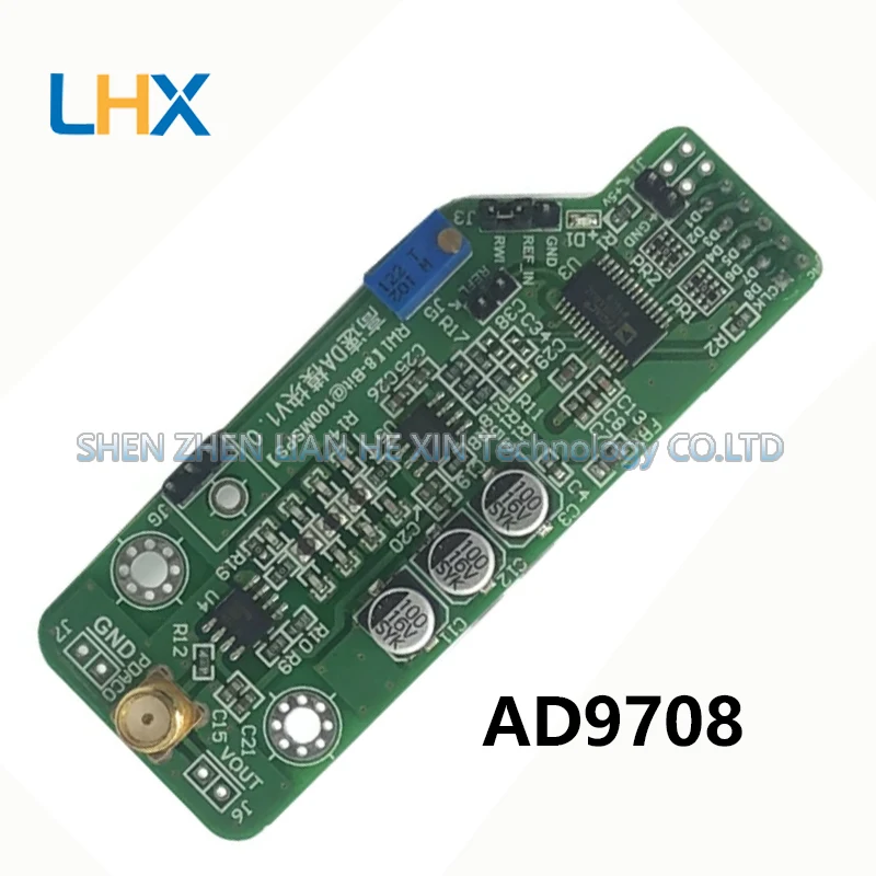 AD9708 Parallel DA100M Digital-to-Analog Conversion High-Speed DA Module Waveform Generation in stock