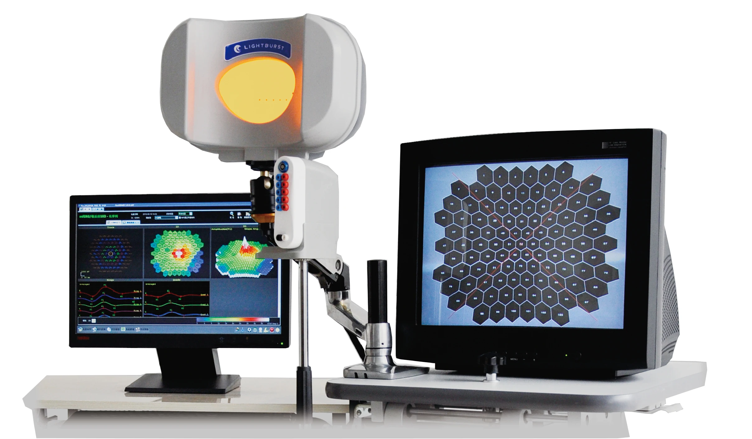 Retiminer-P Chine Solution clinique économique Système d'électrophisiologie visuelle