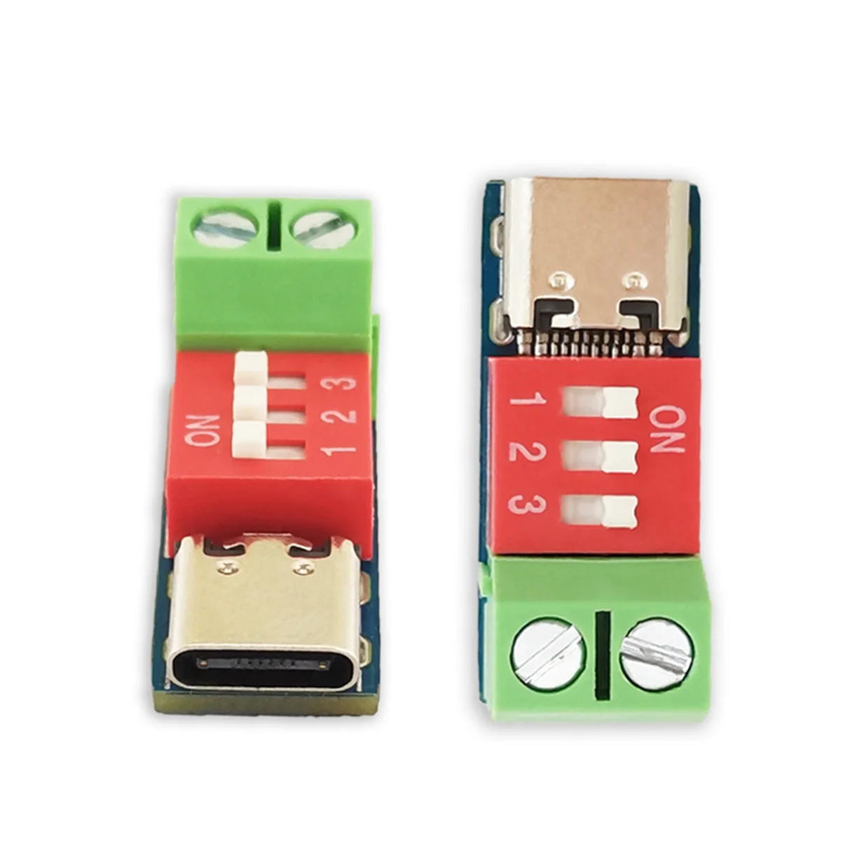 1 pz Type-C PD QC Trigger 5V-20V DC modulo di alimentazione a tensione regolabile regolazione del quadrante tensione modulo di decodifica a ricarica rapida