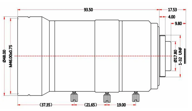 Объектив с переменным фокусным расстоянием F1,8 12–120 мм |   3MP 1/1,8" C-Mount |   ИК-коррекция для видеонаблюдения 24/7 и промышленного наблюдения