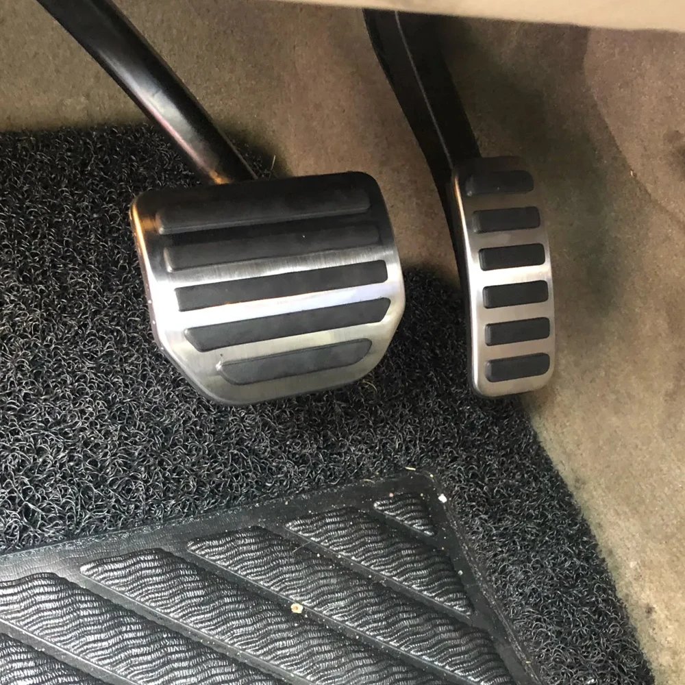 Car Brake Fuel Gas Accelerator Foot Pedal Cover for Land Rover Discovery 3 4 Range Rover Sport 2008-2013 Lhd Accessories