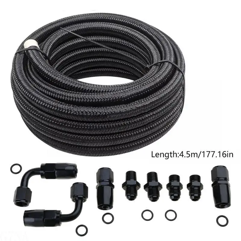 G7NA Auto Reparatur Zubehör Automatische Getriebe Kühler Linie 6AN Schlauch Linie Fit Für 4L60E 4L65E – Detail 6