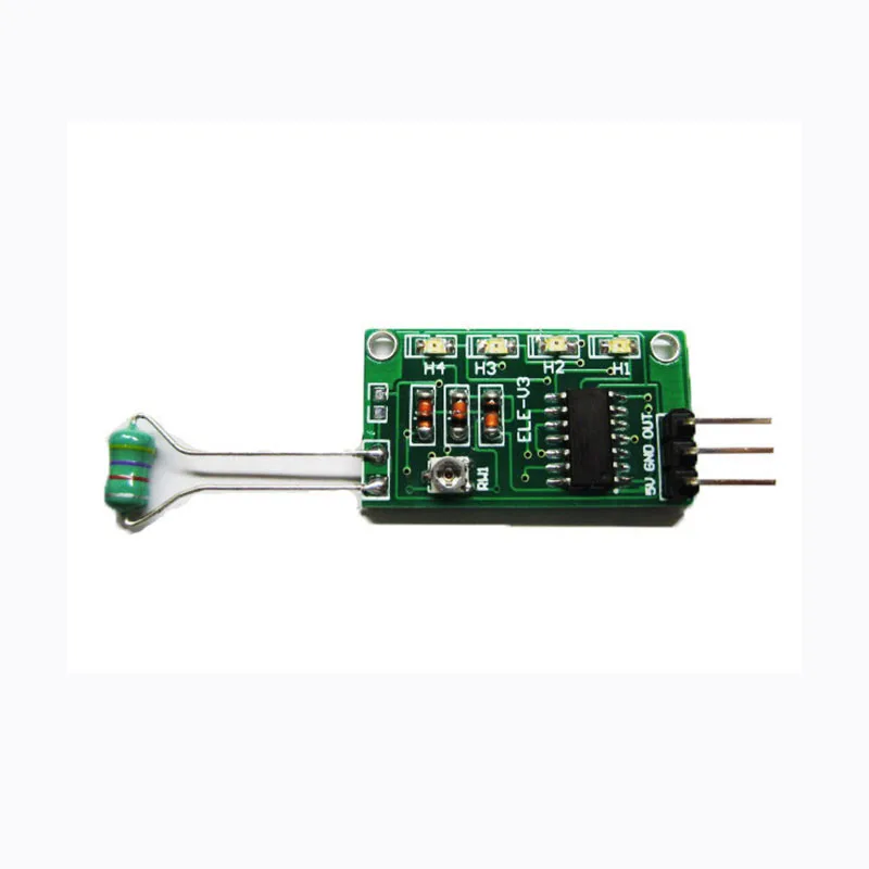 

2pcs/lot Electromagnetic wave detection sensor Voltage output LED display intensity