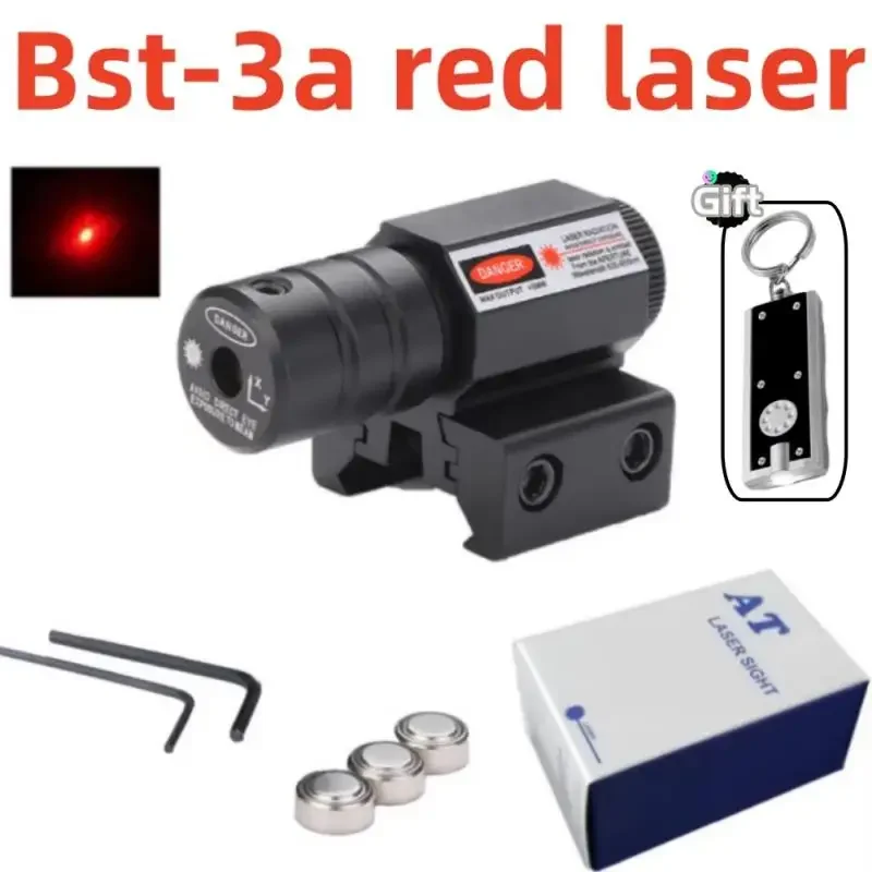 Outdoor Red Green Dot Laser Sight Scope 11mm 20mm Adjustable Picatinny Rail Mount Rifle Pistol Airsoft Laser With Batteries