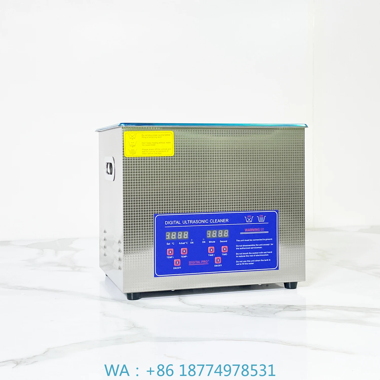 Elektryczny sonotroda do czyszczenia ultradźwiękowego, częstotliwość 40 kHz, wysoka jakość, 10L, do czyszczenia biżuterii.