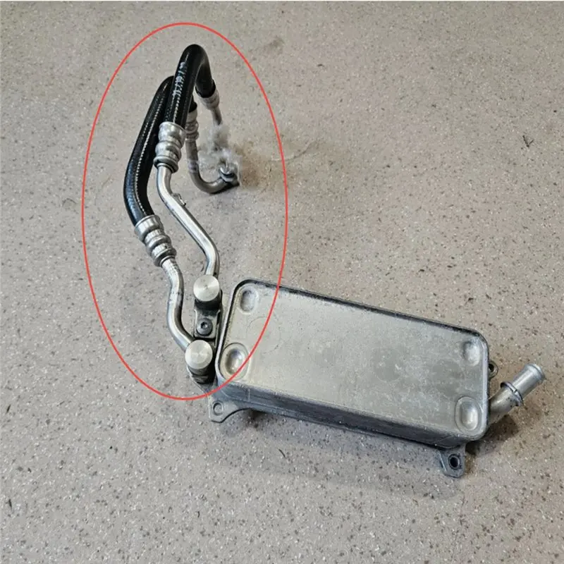 خرطوم أنابيب ضغط الزيت لمبرد ناقل الحركة 4G0317817Q 4G0317818S لـ A6 S6 A6 Allroad Quattro A7 Sportback