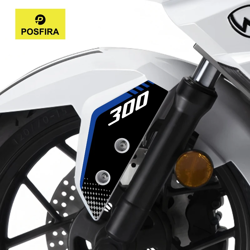 

POSFIRA Motorcycle Front Fender Sticker Vinyl Decals for Wottan GT2 300 2025 Mudguard Decoration Stickers Scooter Accessories