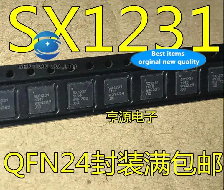 

10pcs 100% orginal new in stock SX1231IMLTRT Transceiver SX1231 SX1231I QFN