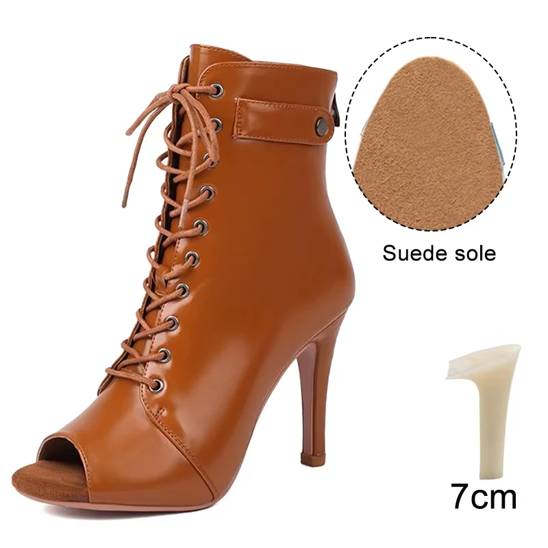 Variant: 7cm suede brown