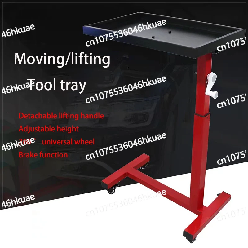 Motorcycle Car Maintenance Repair Workshop Garage Multi Functional Mobile Metal Portable Mobile Lifting Tool Trolley