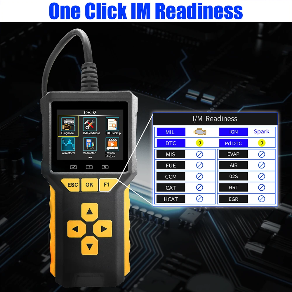 BT80 2-in-1 Car OBD Car Diagnostic Instrument Battery Analyser Car Safety Diagnostic Tool